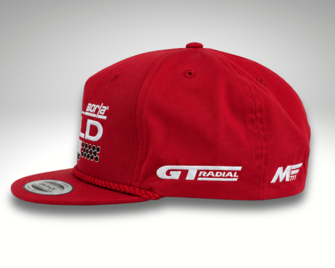 Matt Field Crew Rope Hat - Red