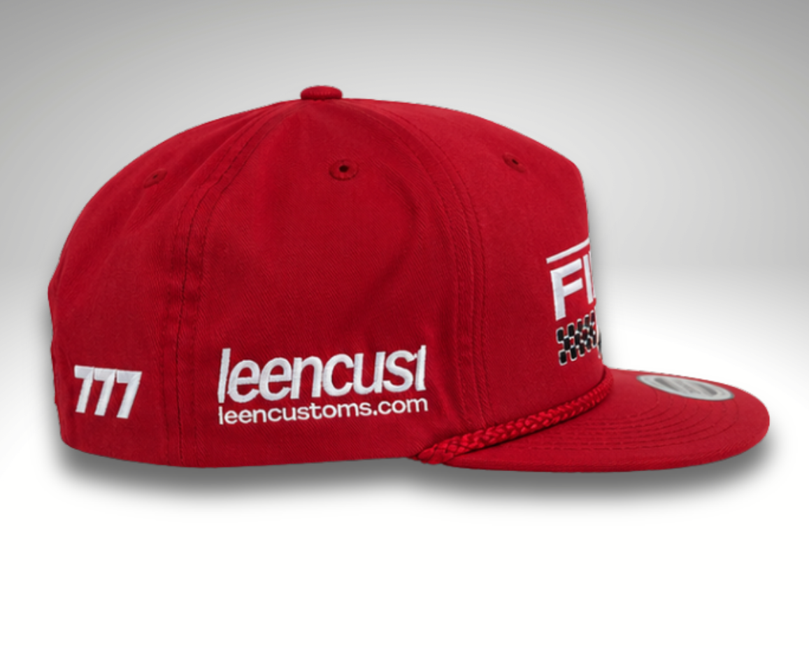 Matt Field Crew Rope Hat - Red