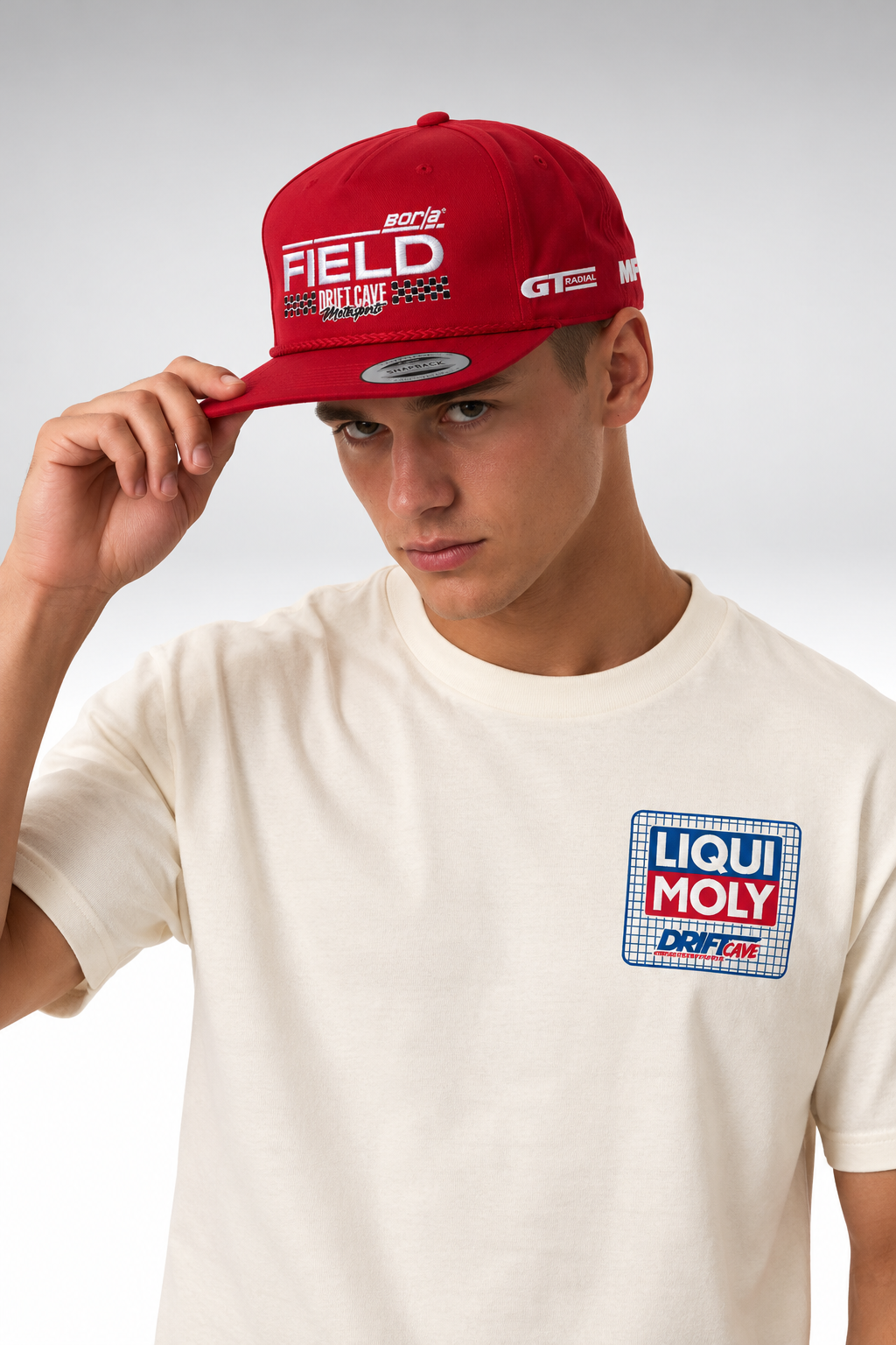 Matt Field Crew Rope Hat - Red